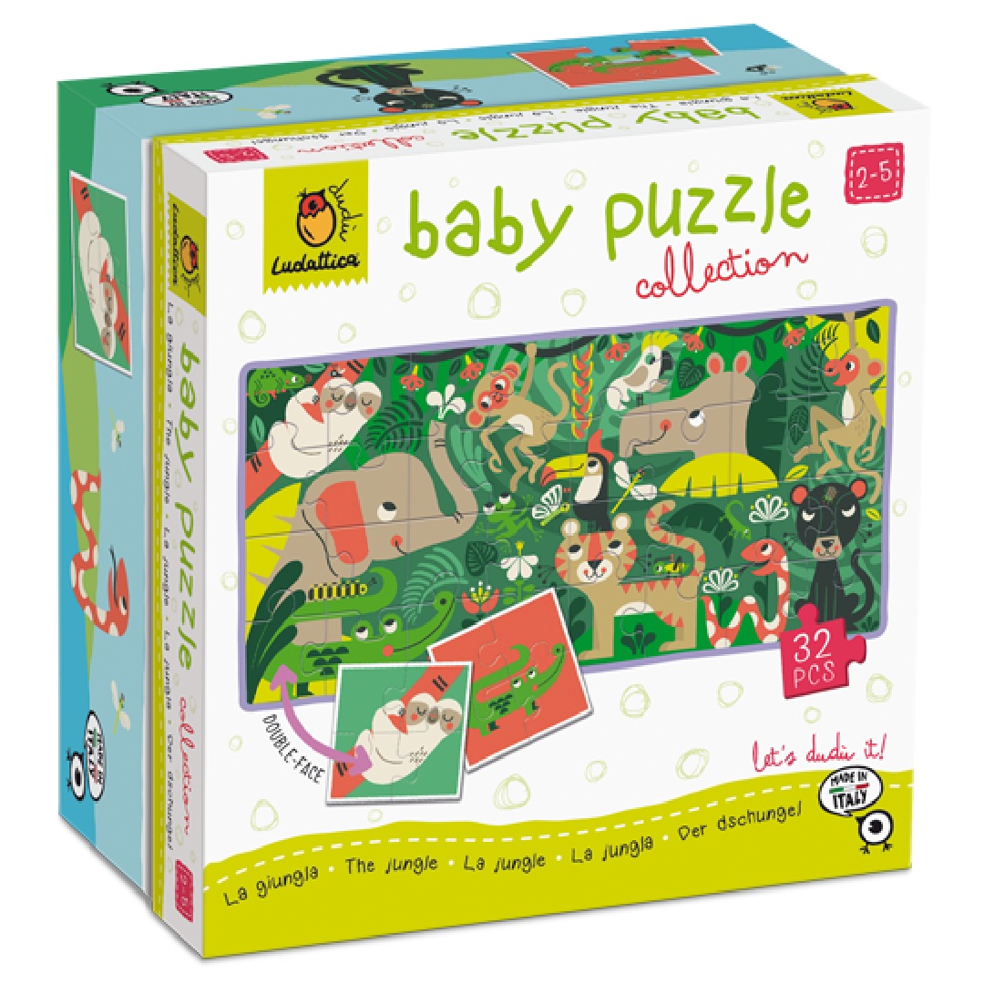 Baby puzzle la jungla