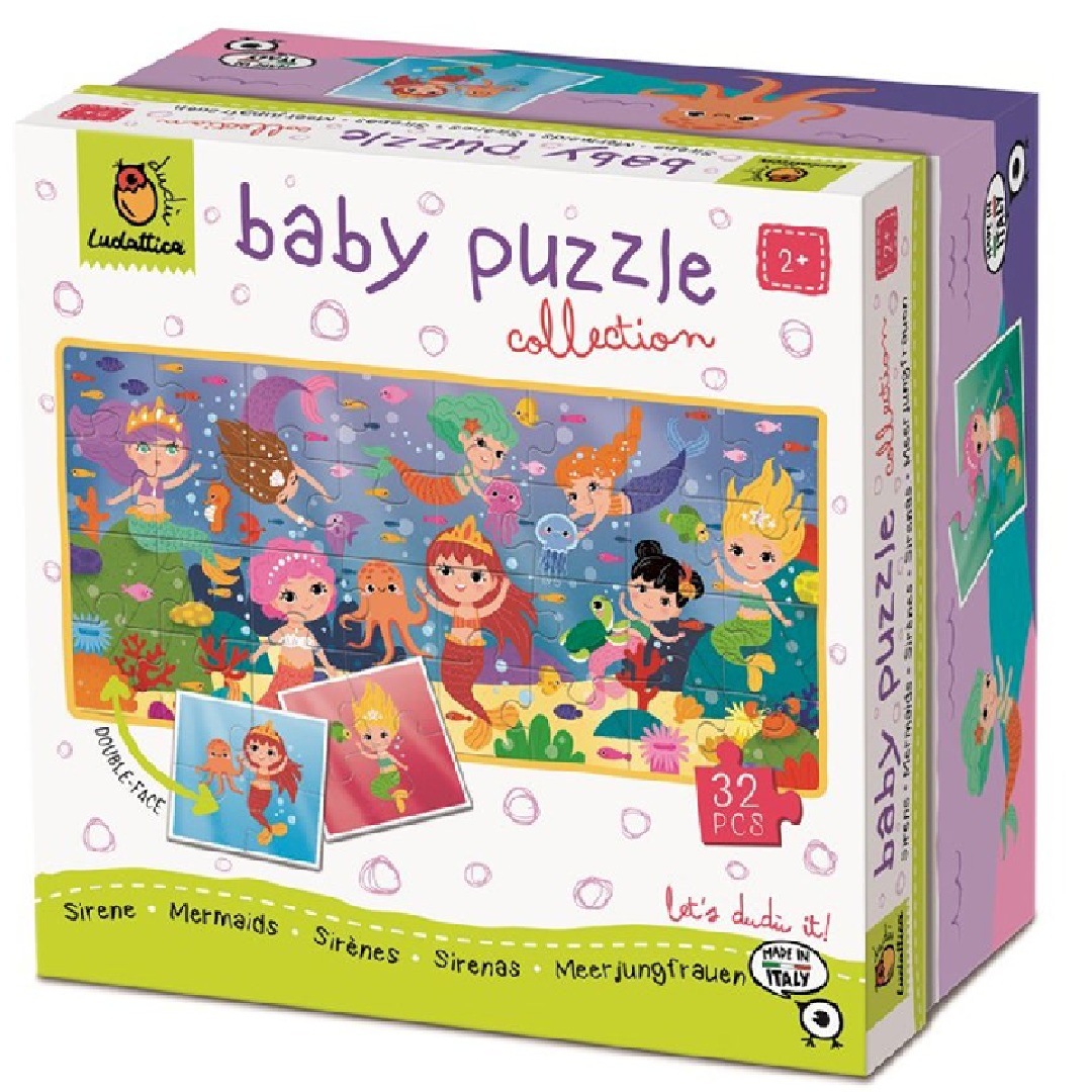 Baby puzzle las sirenas