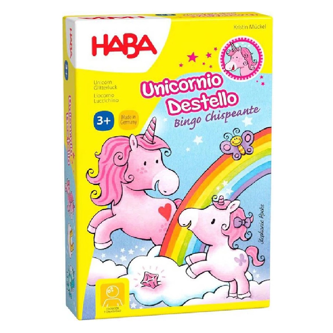 Unicornio destello - bingo chispeante