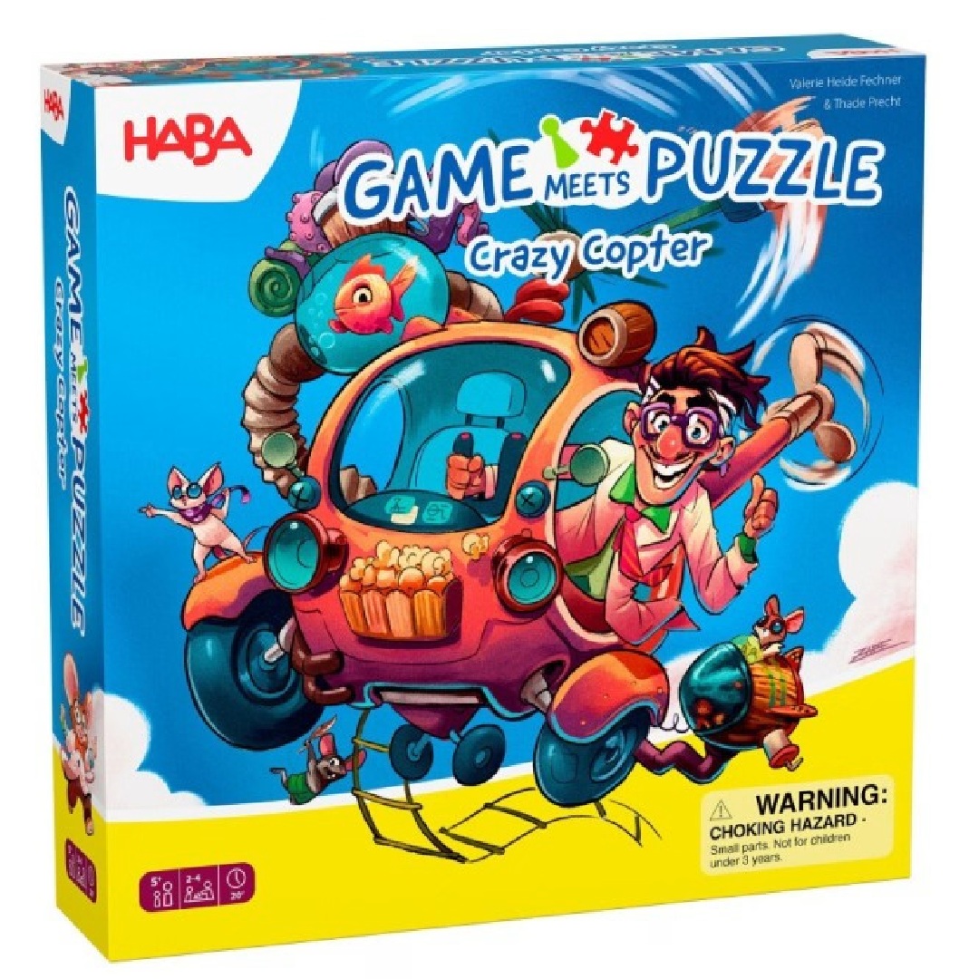 Game meets puzzle crazy copter