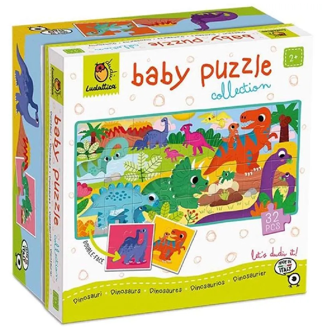 Baby puzzle dinosaurios
