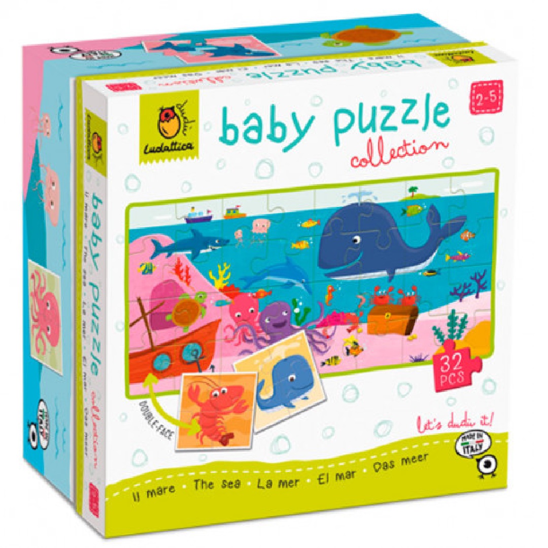 Baby puzzle el mar