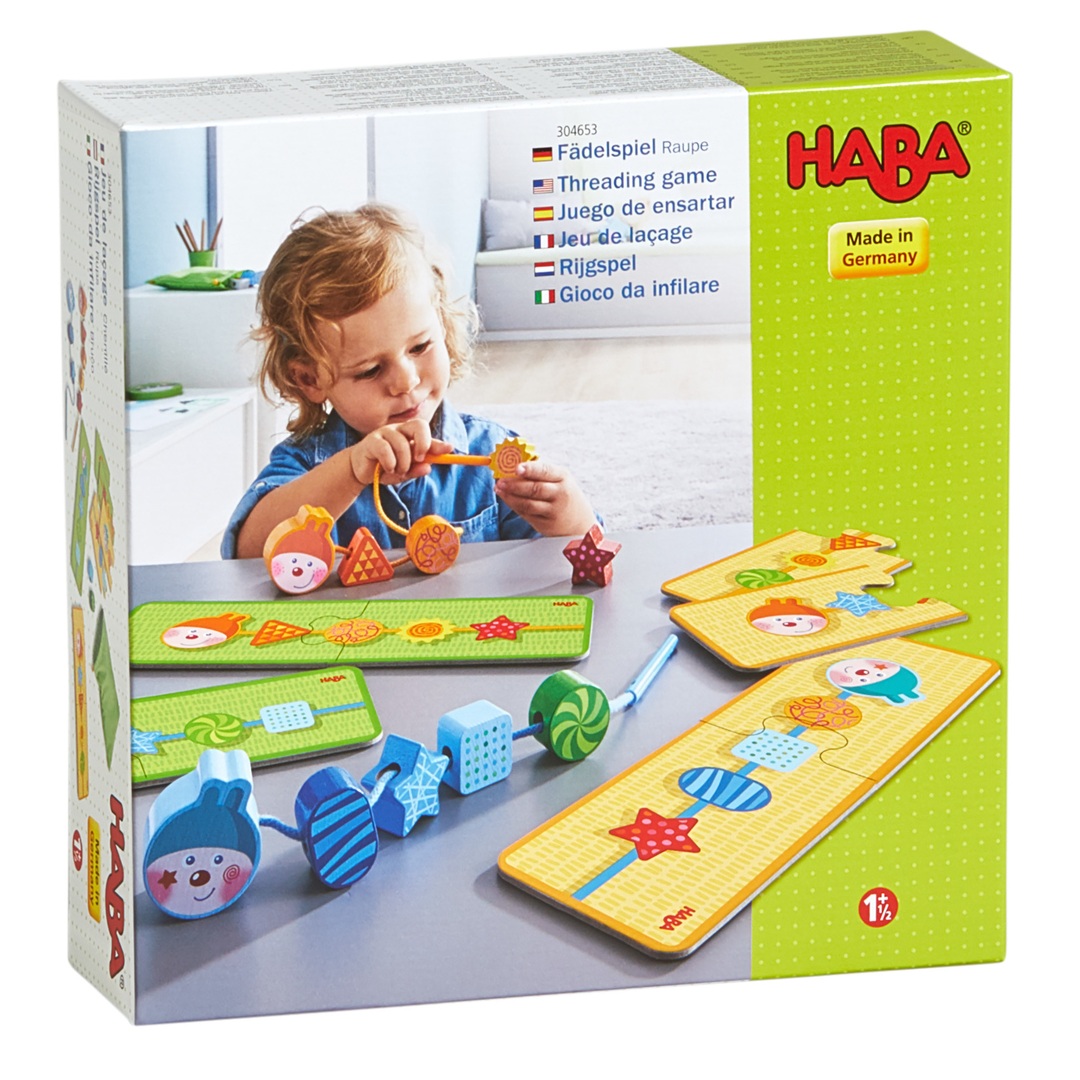 Juego de ensertar la oruga