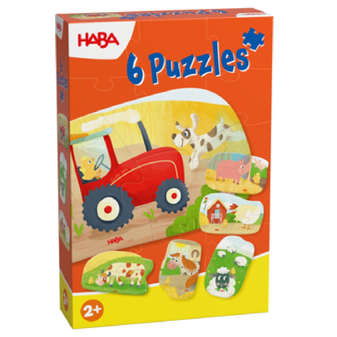 6 primeros puzzles la granja