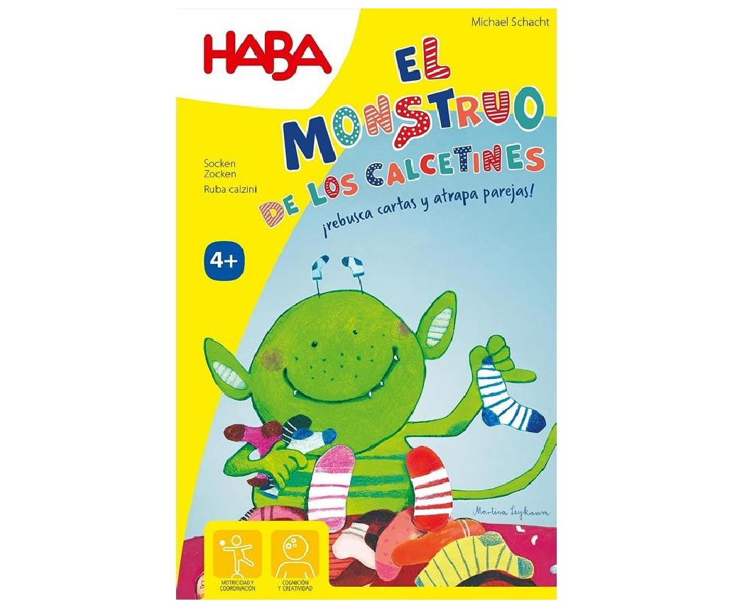 El Monstruo de los Calcetines: El Juego de Cartas